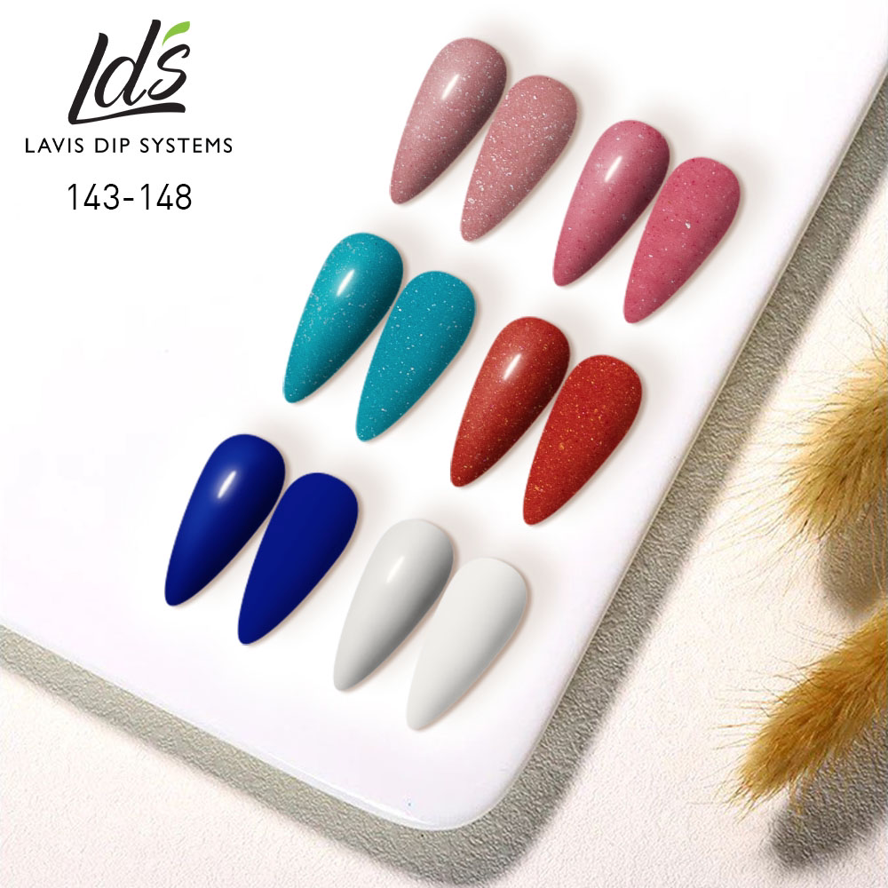 LDS Healthy Gel Color Set (6 colors) : 143 to 148