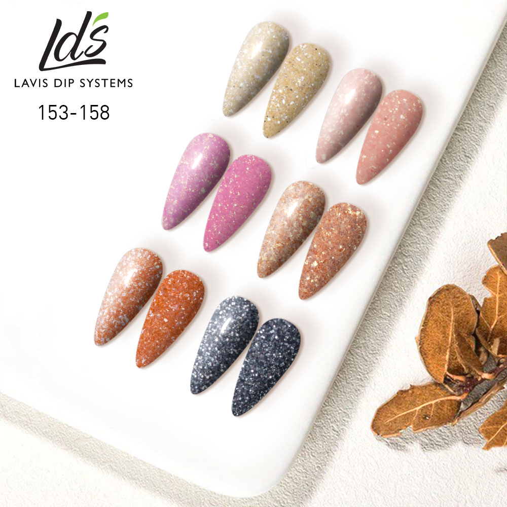 LDS Healthy Gel Color Set (6 colors) : 153 to 158