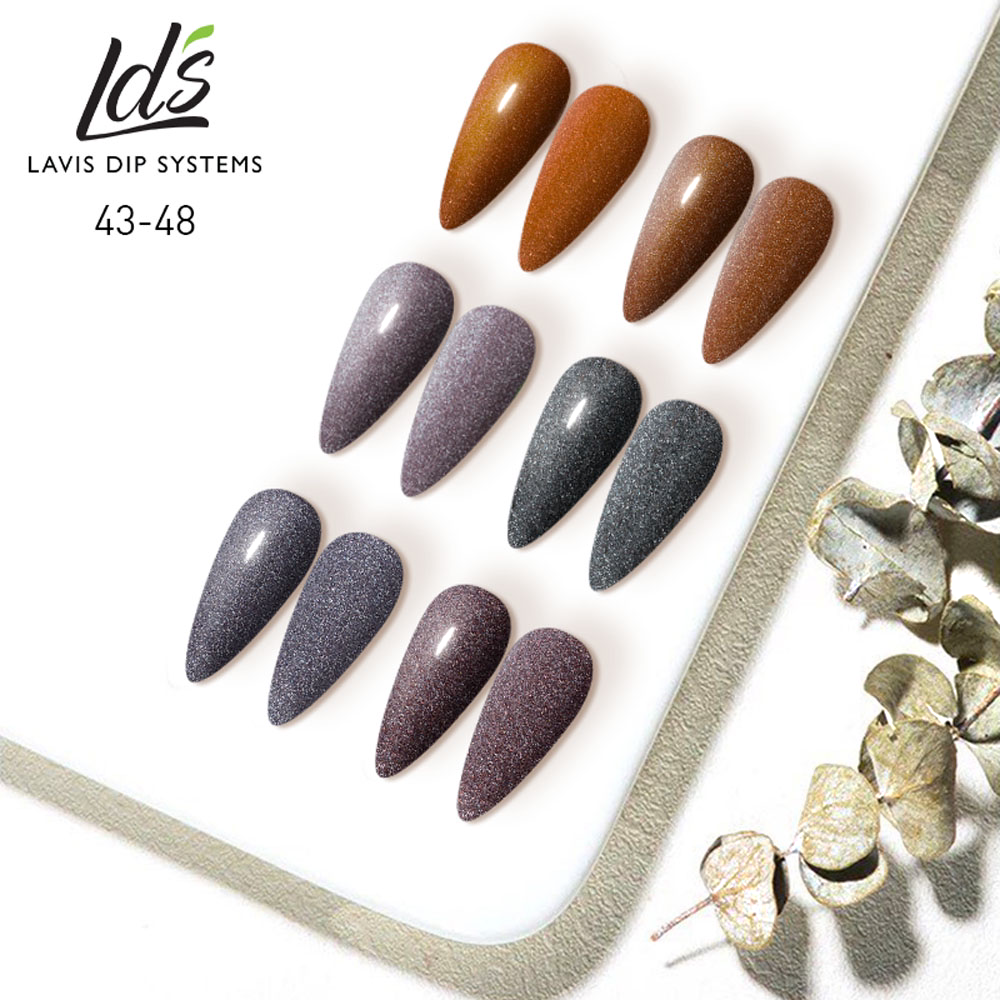 LDS Healthy Gel Color Set (6 colors) : 43 to 48