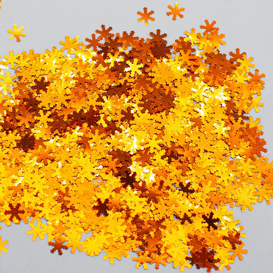 LDS Snowflake Glitter Nail Art - SF06 - Cinnamon - 0.5 oz