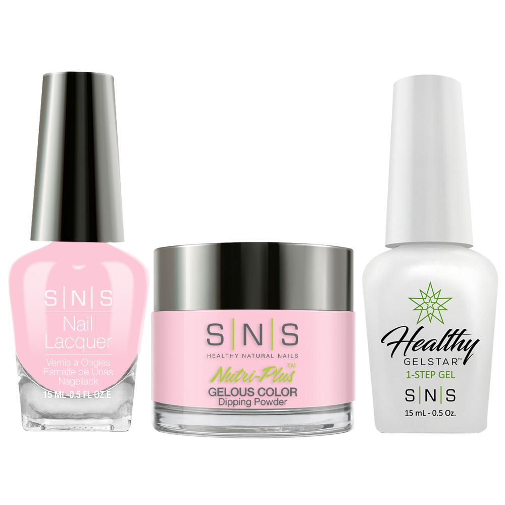SNS SG21 Rosy Pink Sapphire - Dip (1.5oz), Gel & Lacquer Matching