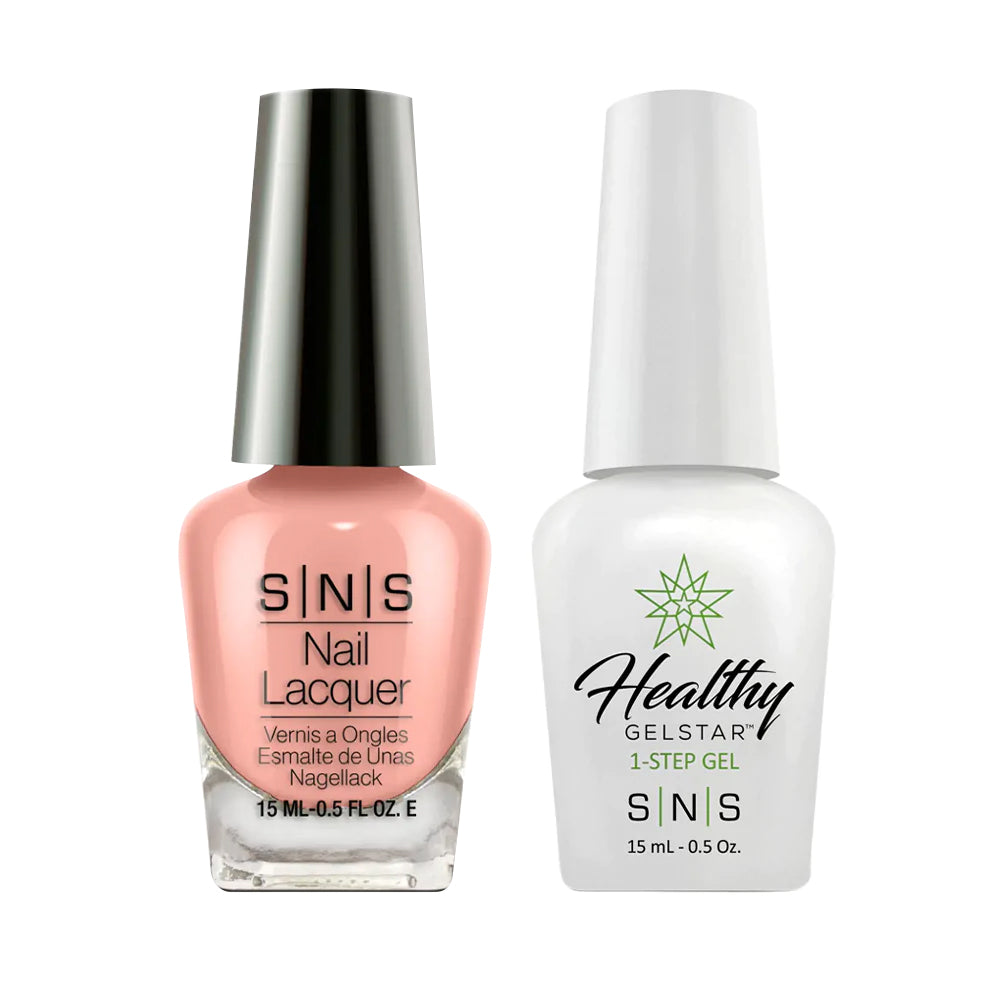SNS SL18 Come Hither Gelous - SNS Gel Polish & Matching Nail Lacquer Duo Set - 0.5oz