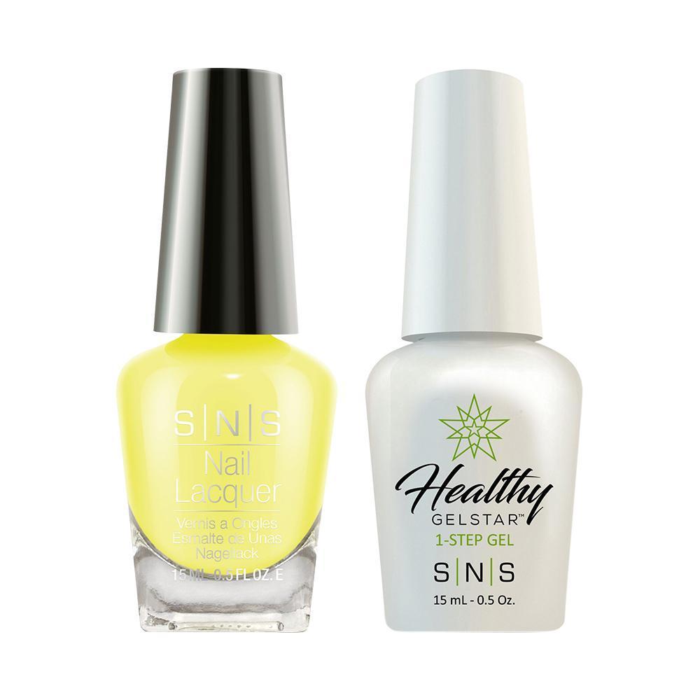 SNS BD01 - Fashionista Yellow - Gel & Lacquer Combo 0.5oz