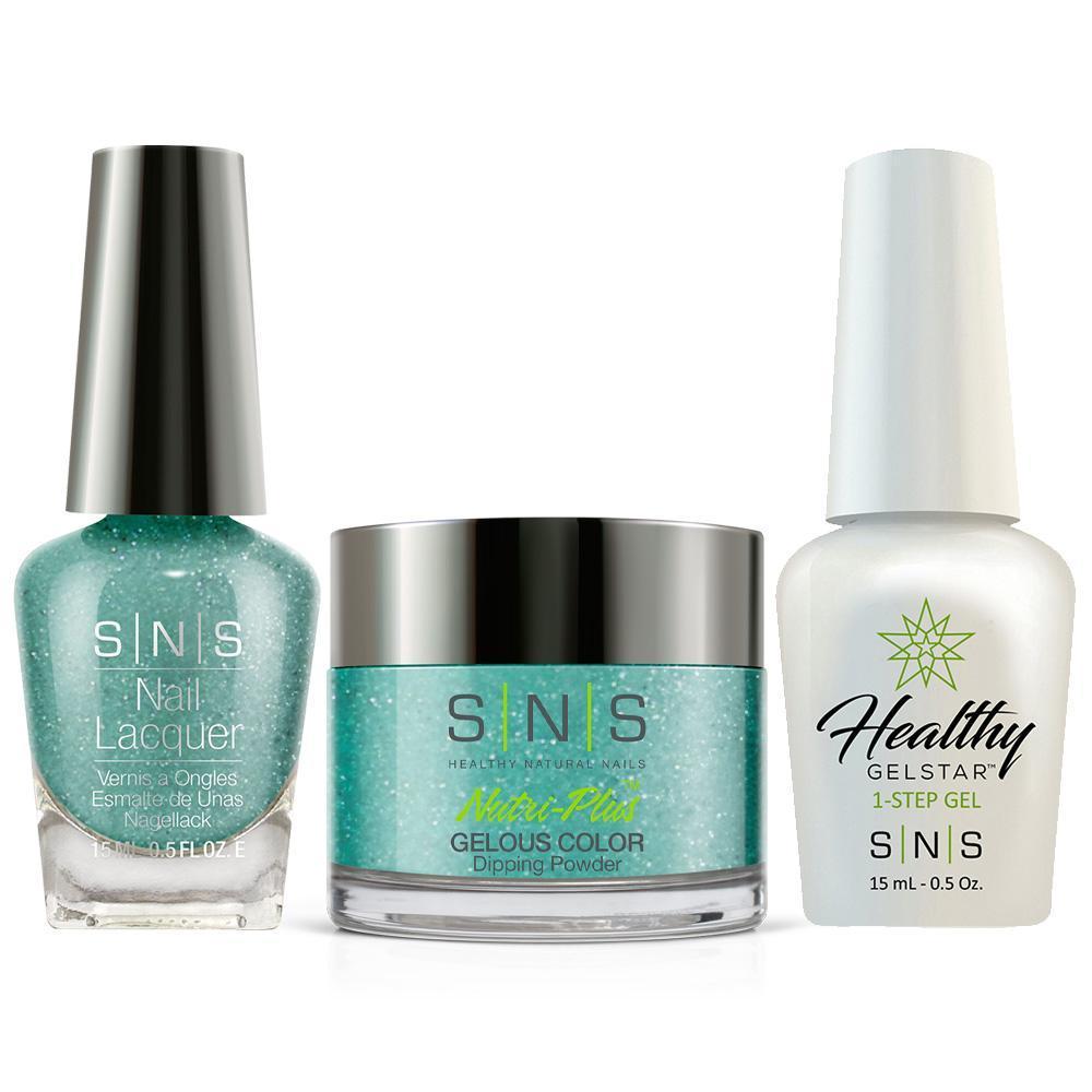 SNS 3 in 1 - BD24 -  Racer Back Girls - Dip (1.5oz), Gel & Lacquer Matching