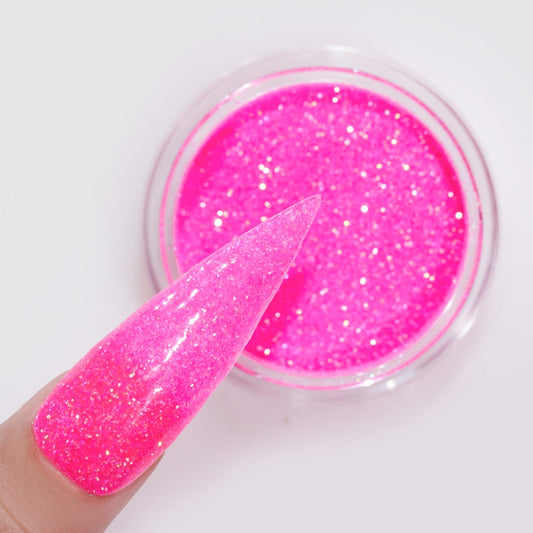 LDS Sprinkle Glitter Nail Art - SP08 - Pink Lady - 0.5 oz