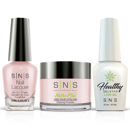 SNS 3 in 1 - SY10 It's Just Perfect Gelous - Dip (1oz), Gel & Lacquer Matching