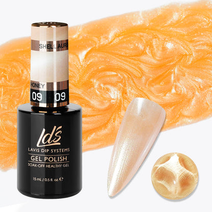  LDS 09 Hi Honey - Gel Polish 0.5 oz - Shell Aurora by LDS sold by DTK Nail Supply