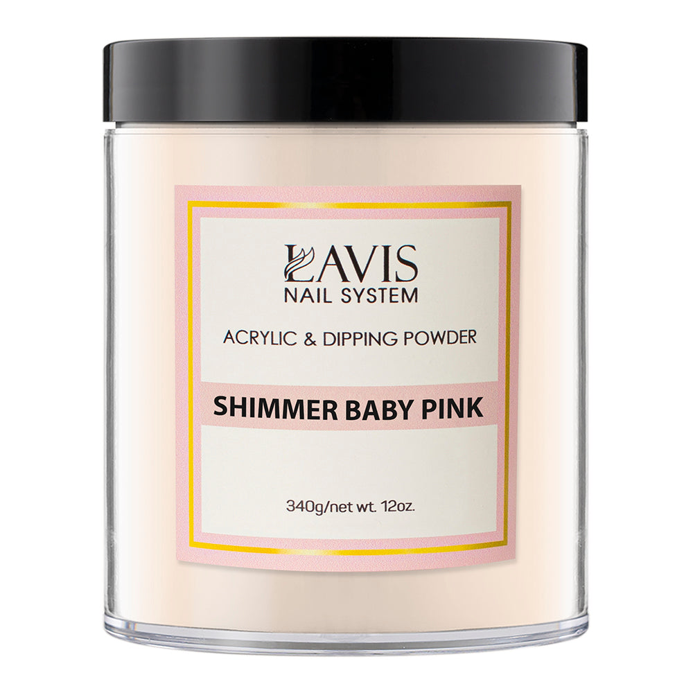 LAVIS - Shimmer Baby Pink - 12 oz