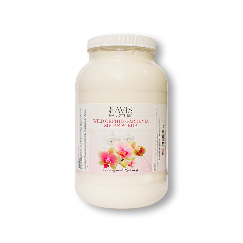 LAVIS - Wild Orchid Gardenia - Sugar Scrub - 1 gallon