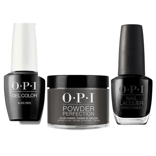 OPI 3 in 1 - DGLT02 - Black Onyx