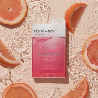 VOESH - CASE OF 50 Pedi a Box (4 Step) - VITAMIN