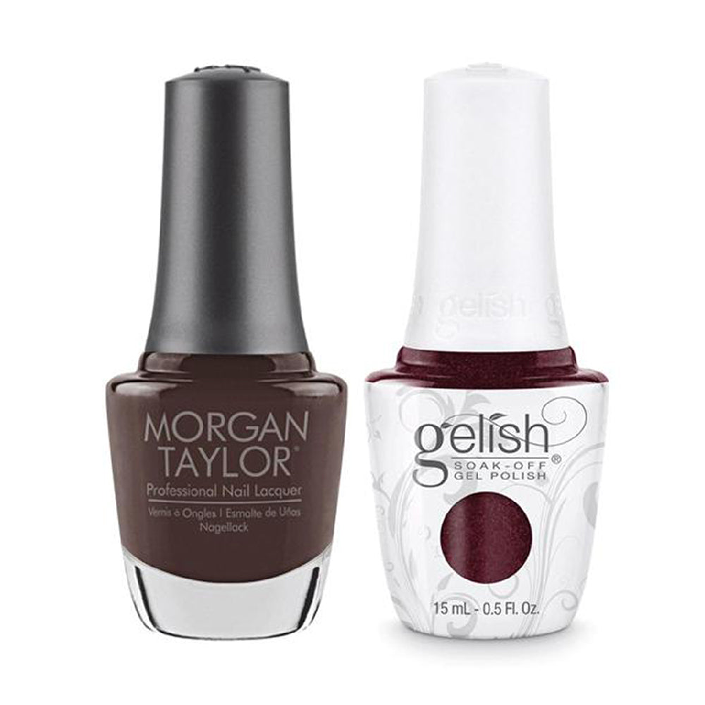 Gelish GE 921 - Want To Cuddle? - Gelish & Morgan Taylor Combo 0.5 oz