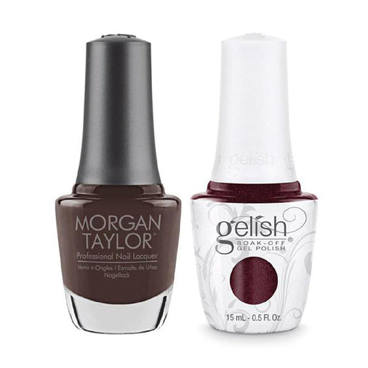 Gelish GE 921 - Want To Cuddle? - Gelish & Morgan Taylor Combo 0.5 oz