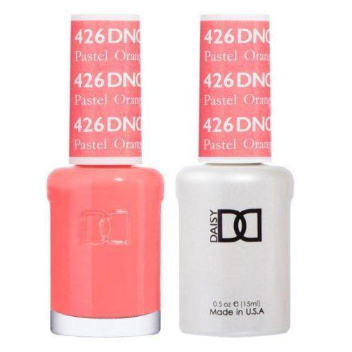 DND 426 Pastel Orange - Gel & Matching Polish Set - DND Gel & Lacquer