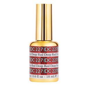 DND DC 227 Deep Red - Gel & Matching Polish Set - DND DC Gel & Lacquer