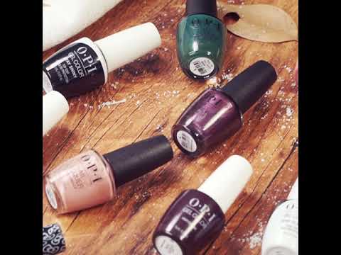 OPI Holiday Gift Bundle 2: GL:W54, N52, H63, BT, Christmas Sticker, Lacquer HR L01