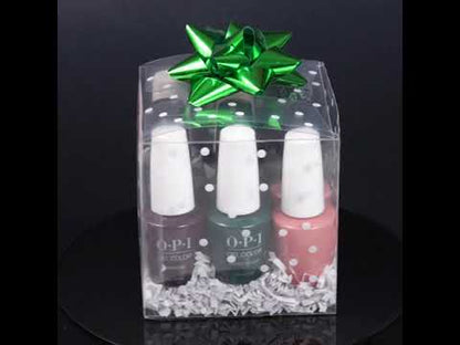 OPI Holiday Gift Bundle 2: GL:W54, N52, H63, BT, Christmas Sticker, Lacquer HR L01