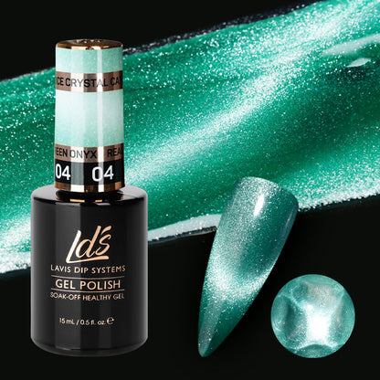 LDS 4 Real Green Onyx - Gel Polish 0.5 oz - Ice Crystal