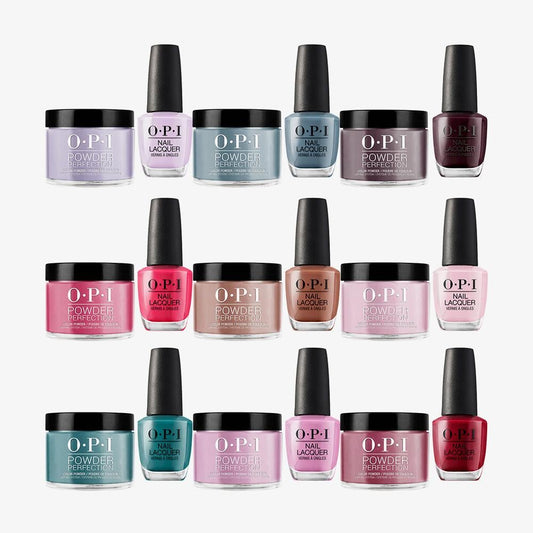 17 OPI New Dip & Lacquer Combos