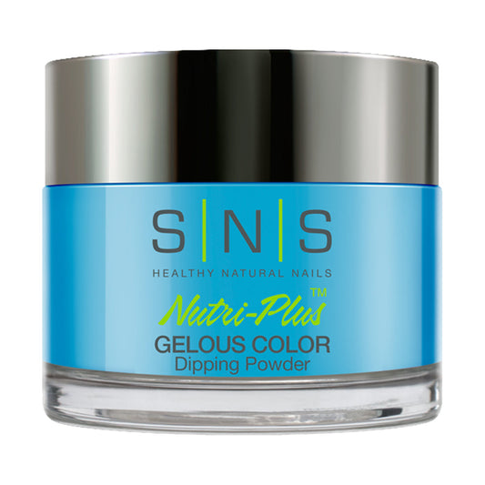 SNS LG04 - Blue Curacao - Dipping Powder Color 1.5oz