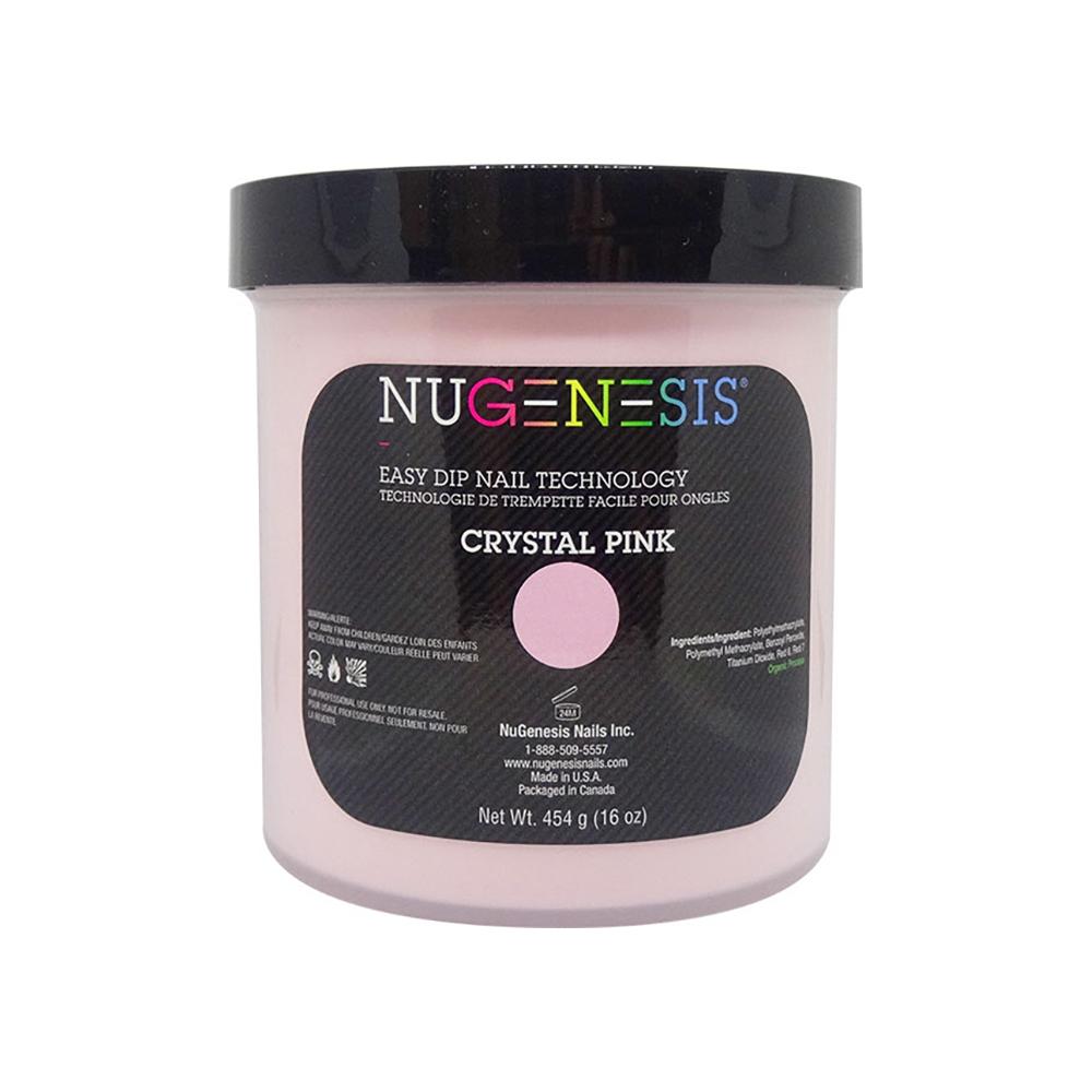 NuGenesis Crystal Pink - Pink & White 16oz