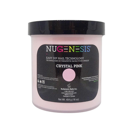 NuGenesis Crystal Pink - Pink & White 16oz