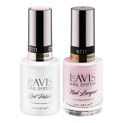 LAVIS Holiday Gift Bundle Set 1: 7 Gel & Lacquer, 1 Base Gel, 1 Top Gel - 109; 111; 112; 121; 118; 114; 110