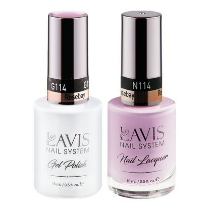 LAVIS Holiday Gift Bundle Set 1: 7 Gel & Lacquer, 1 Base Gel, 1 Top Gel - 109; 111; 112; 121; 118; 114; 110