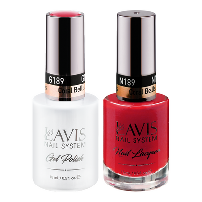 LAVIS Holiday Gift Bundle Set 11: 7 Gel & Lacquer, 1 Base Gel, 1 Top Gel - 181; 149; 161; 006; 189; 043; 170