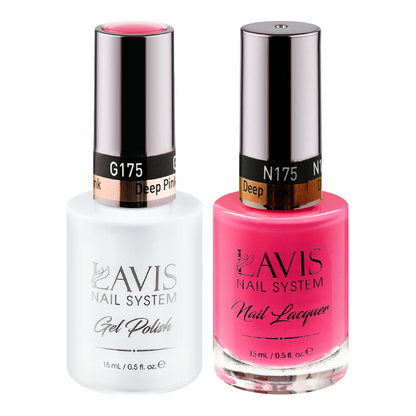 LAVIS Holiday Gift Bundle Set 12: 7 Gel & Lacquer, 1 Base Gel, 1 Top Gel - 216; 221; 176; 191; 171; 175; 185