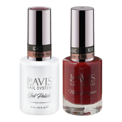 LAVIS Holiday Gift Bundle Set 16: 7 Gel & Lacquer, 1 Base Gel, 1 Top Gel - 242; 243; 244; 245; 246; 247; 248