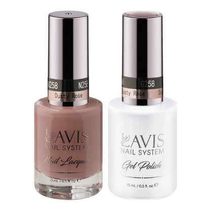 LAVIS Holiday Gift Bundle Set 17: 7 Gel & Lacquer, 1 Base Gel, 1 Top Gel - 253; 254; 255; 256; 257; 258; 259