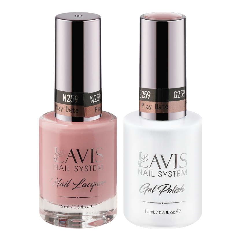 LAVIS Holiday Gift Bundle Set 17: 7 Gel & Lacquer, 1 Base Gel, 1 Top Gel - 253; 254; 255; 256; 257; 258; 259