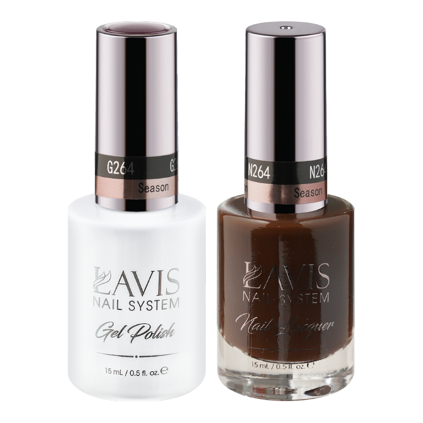 LAVIS Holiday Gift Bundle Set 19: 7 Gel & Lacquer, 1 Base Gel, 1 Top Gel - 239; 251; 252; 263; 264; 275; 276