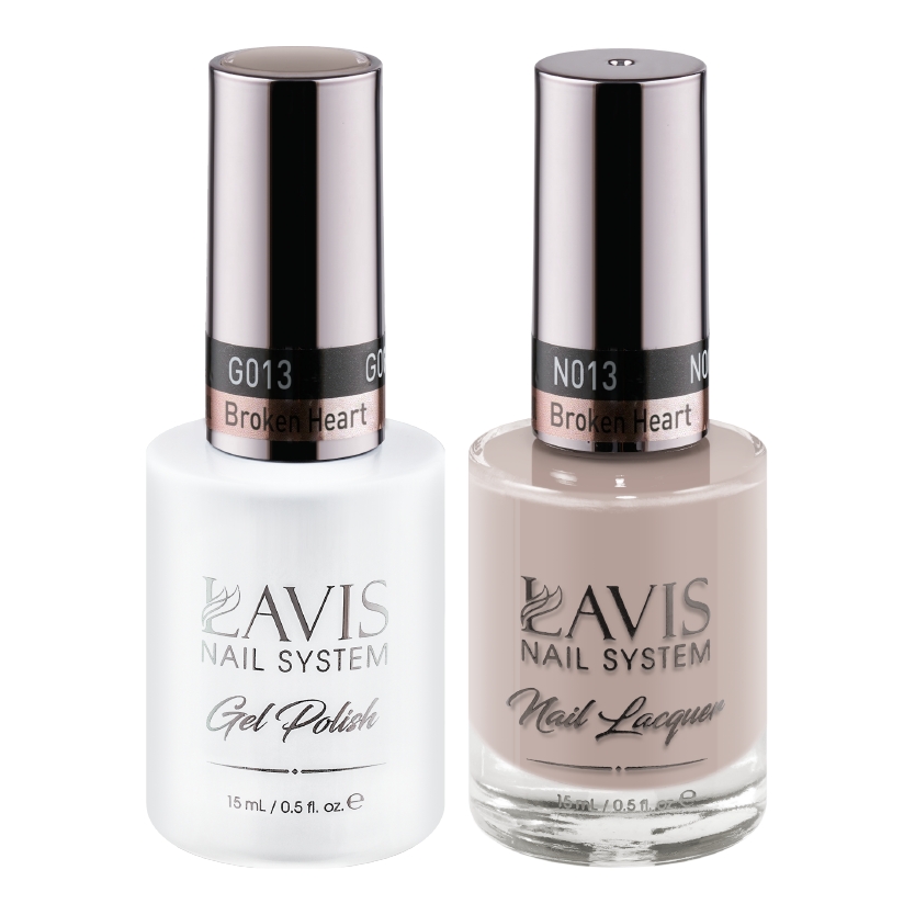 LAVIS Holiday Gift Bundle Set 2: 7 Gel & Lacquer, 1 Base Gel, 1 Top Gel - 070; 013; 007; 044; 071; 077; 045