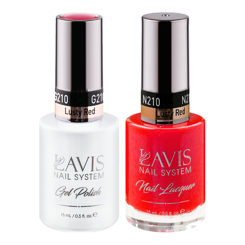 LAVIS Holiday Gift Bundle Set 22: 7 Gel & Lacquer, 1 Base Gel, 1 Top Gel - 205; 206; 207; 208; 209; 210; 213