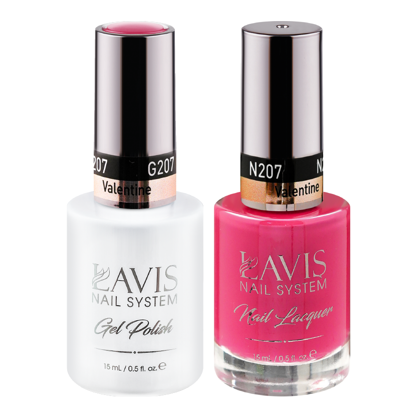 LAVIS Holiday Gift Bundle Set 22: 7 Gel & Lacquer, 1 Base Gel, 1 Top Gel - 205; 206; 207; 208; 209; 210; 213