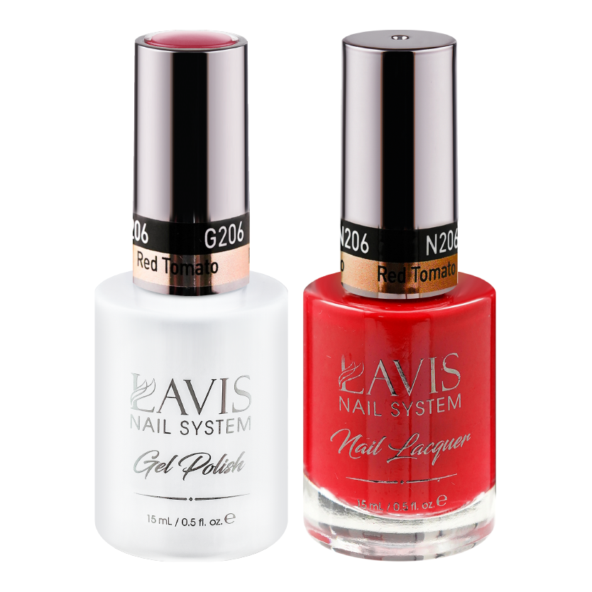 LAVIS Holiday Gift Bundle Set 22: 7 Gel & Lacquer, 1 Base Gel, 1 Top Gel - 205; 206; 207; 208; 209; 210; 213