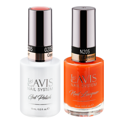 LAVIS Holiday Gift Bundle Set 22: 7 Gel & Lacquer, 1 Base Gel, 1 Top Gel - 205; 206; 207; 208; 209; 210; 213