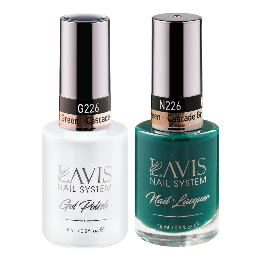 LAVIS Holiday Gift Bundle Set 23: 7 Gel & Lacquer, 1 Base Gel, 1 Top Gel - 217; 219; 220; 222; 225; 226; 228