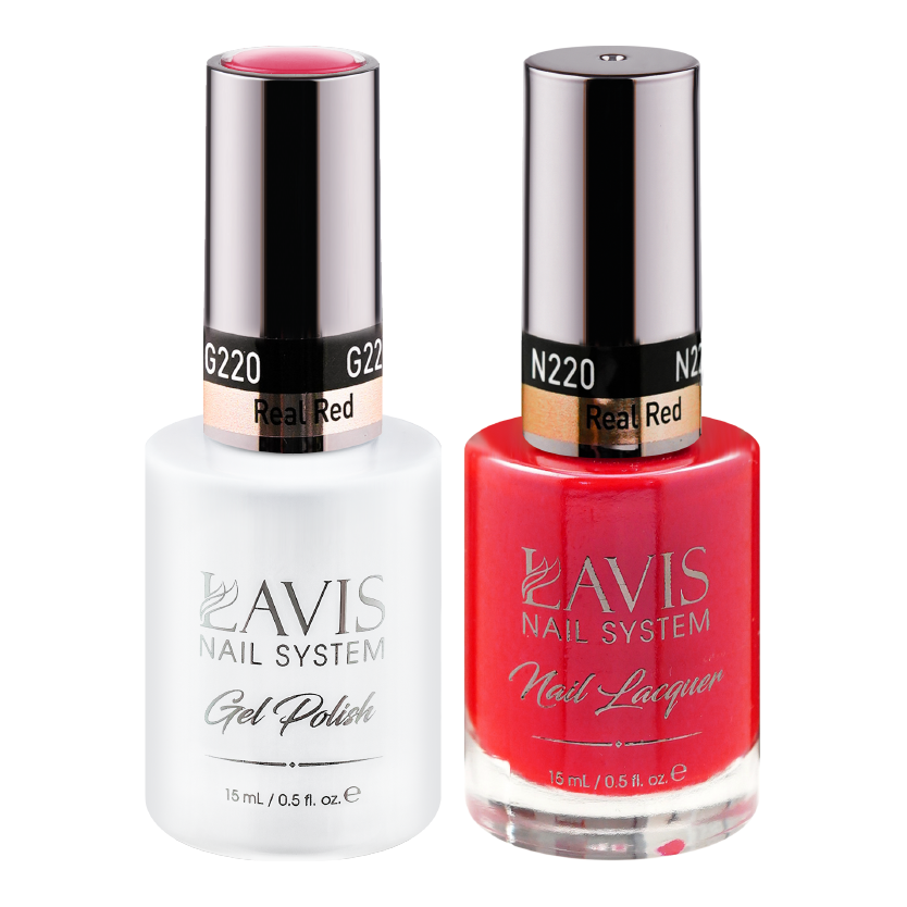 LAVIS Holiday Gift Bundle Set 23: 7 Gel & Lacquer, 1 Base Gel, 1 Top Gel - 217; 219; 220; 222; 225; 226; 228