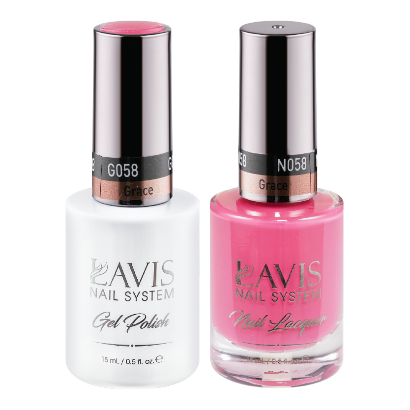 LAVIS Holiday Gift Bundle Set 24: 7 Gel & Lacquer, 1 Base Gel, 1 Top Gel - 027; 058; 016; 012; 042; 092; 091