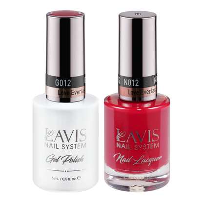 LAVIS Holiday Gift Bundle Set 24: 7 Gel & Lacquer, 1 Base Gel, 1 Top Gel - 027; 058; 016; 012; 042; 092; 091