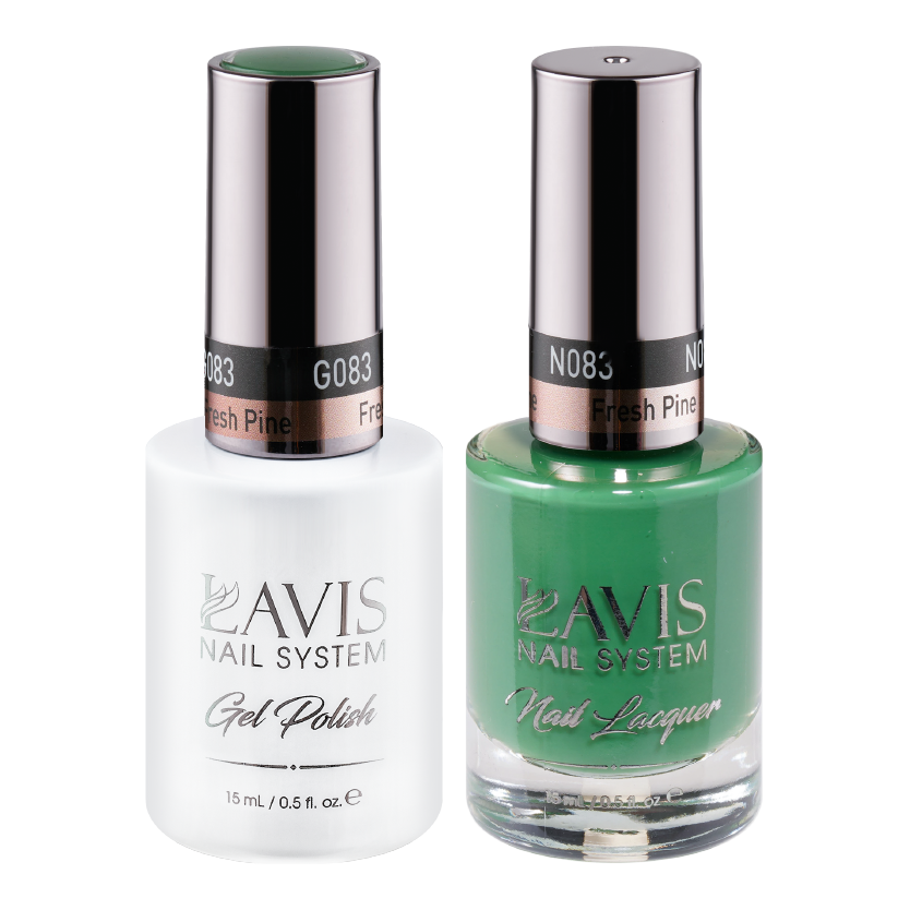 LAVIS Holiday Gift Bundle Set 25: 7 Gel & Lacquer, 1 Base Gel, 1 Top Gel - 094; 095; 108; 083; 101; 084; 104