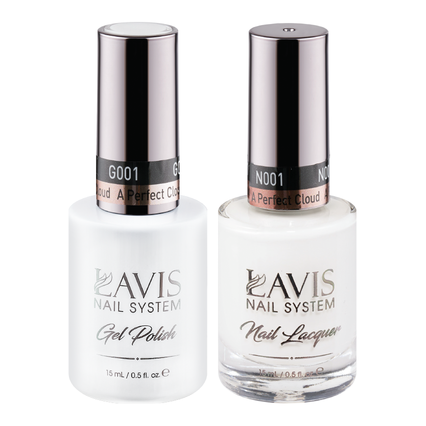 LAVIS Holiday Gift Bundle Set 5: 7 Gel & Lacquer, 1 Base Gel, 1 Top Gel - 117; 136; 153; 001; 135; 066; 140