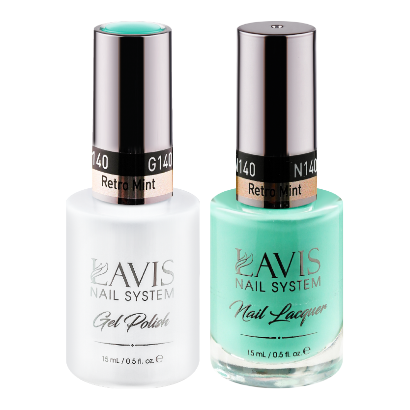 LAVIS Holiday Gift Bundle Set 5: 7 Gel & Lacquer, 1 Base Gel, 1 Top Gel - 117; 136; 153; 001; 135; 066; 140