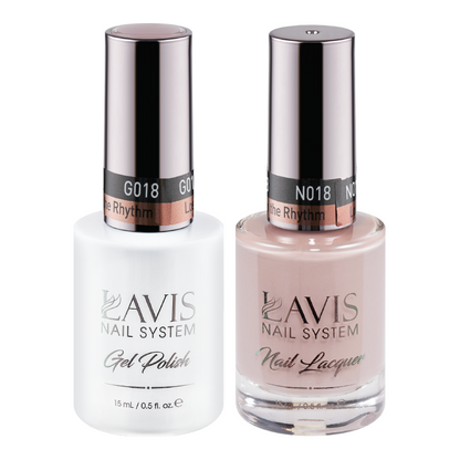 LAVIS Holiday Gift Bundle Set 6: 7 Gel & Lacquer, 1 Base Gel, 1 Top Gel - 124; 126; 122; 137; 018; 130; 075