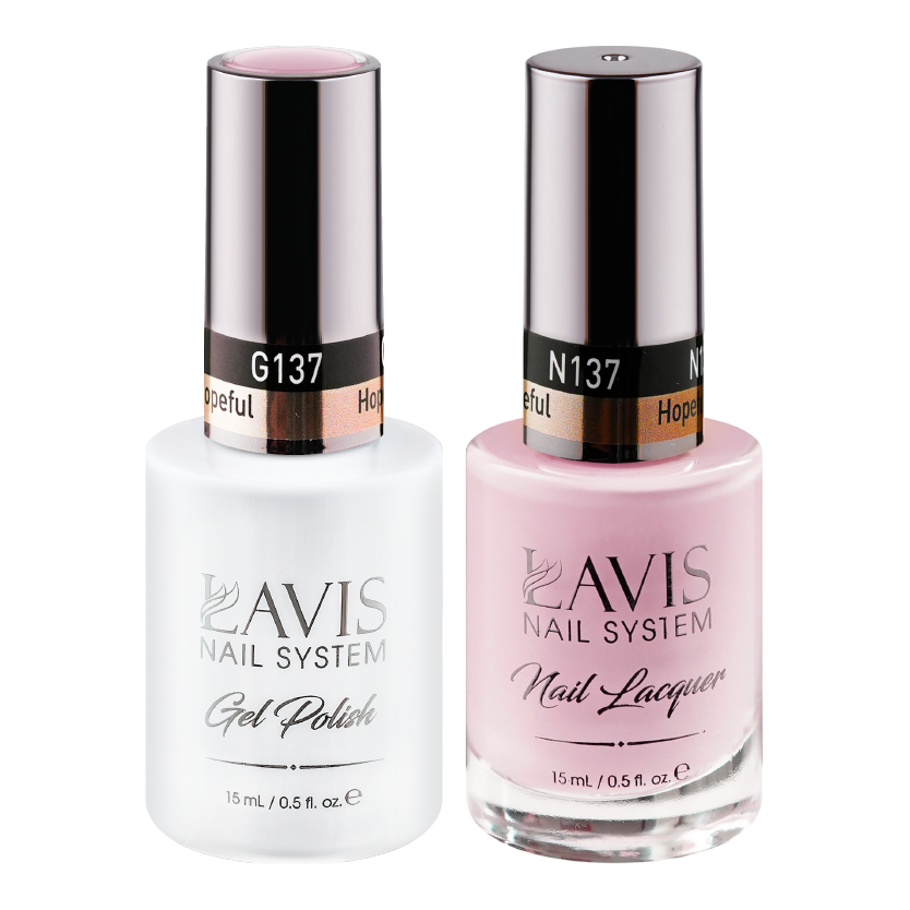 LAVIS Holiday Gift Bundle Set 6: 7 Gel & Lacquer, 1 Base Gel, 1 Top Gel - 124; 126; 122; 137; 018; 130; 075