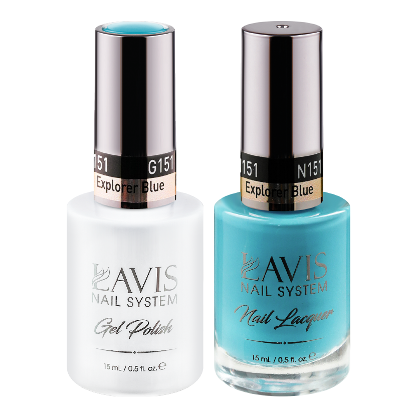 LAVIS Holiday Gift Bundle Set 9: 7 Gel & Lacquer, 1 Base Gel, 1 Top Gel - 154; 148; 177; 143; 151; 155; 133