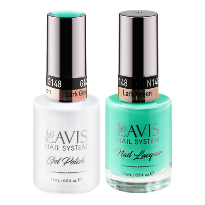 LAVIS Holiday Gift Bundle Set 9: 7 Gel & Lacquer, 1 Base Gel, 1 Top Gel - 154; 148; 177; 143; 151; 155; 133